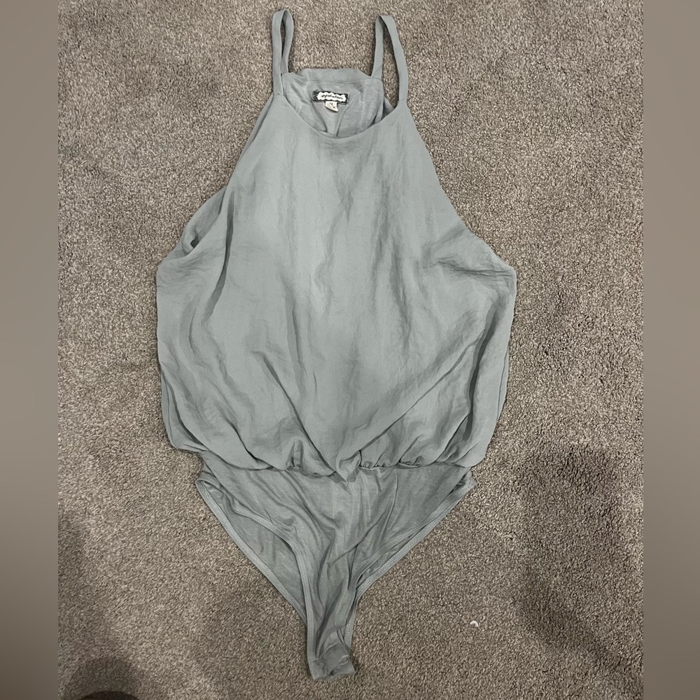 Dusty Blue Balloon Bodysuit